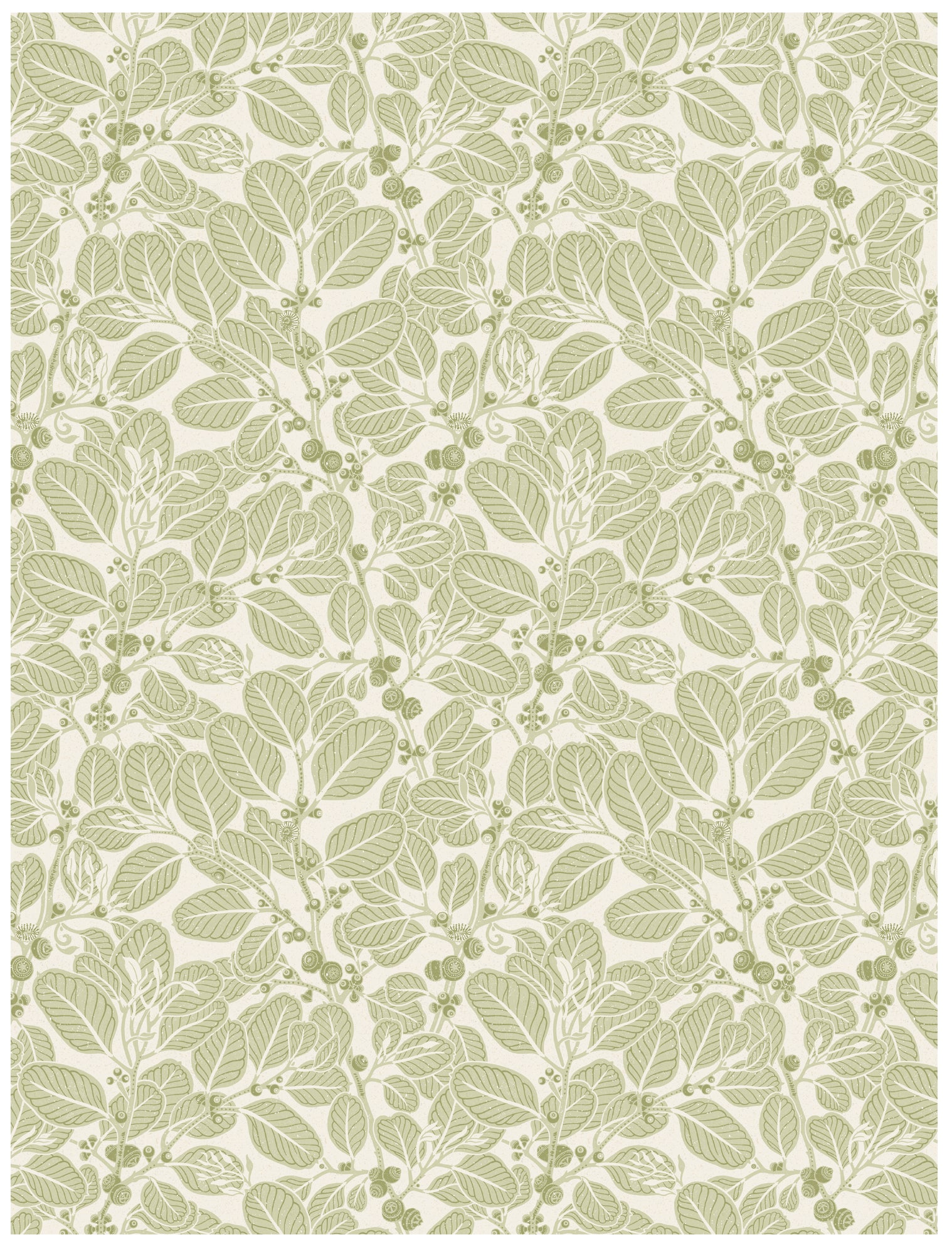 Stringybark Green Wallpaper Swatch/Memo