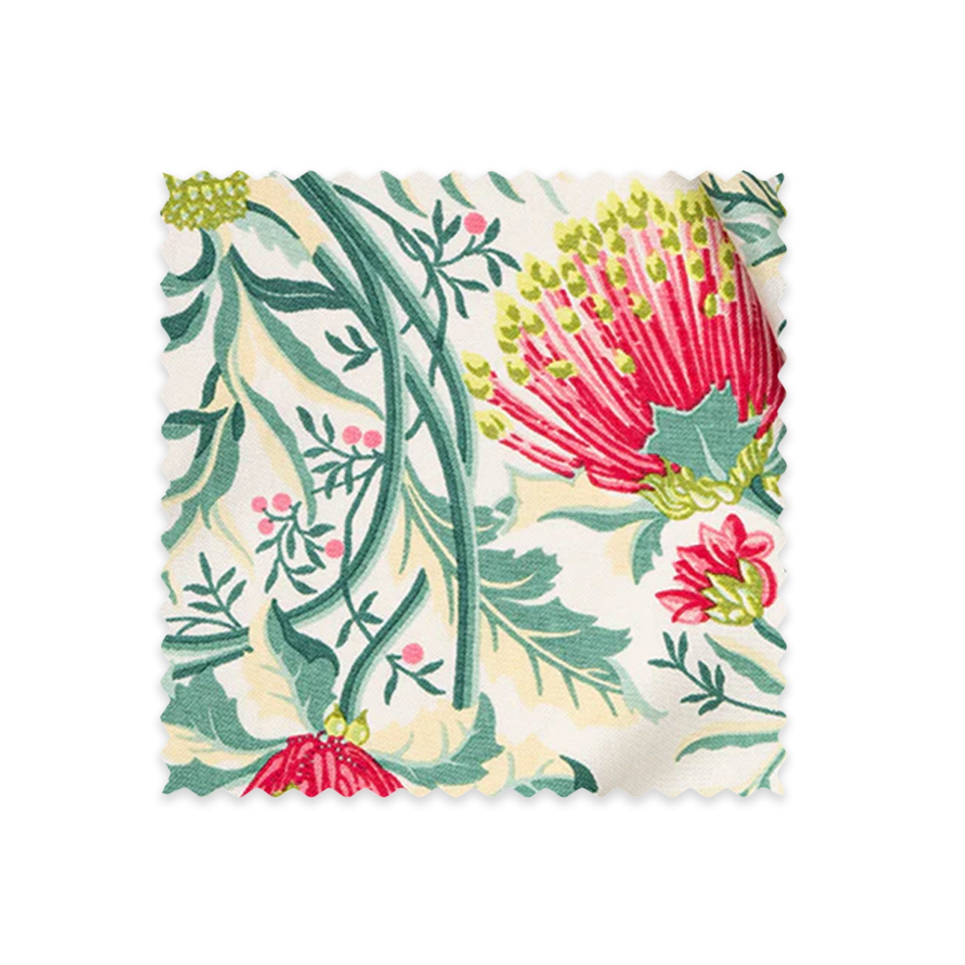 Matchstick Banksia Pink Linen Swatch