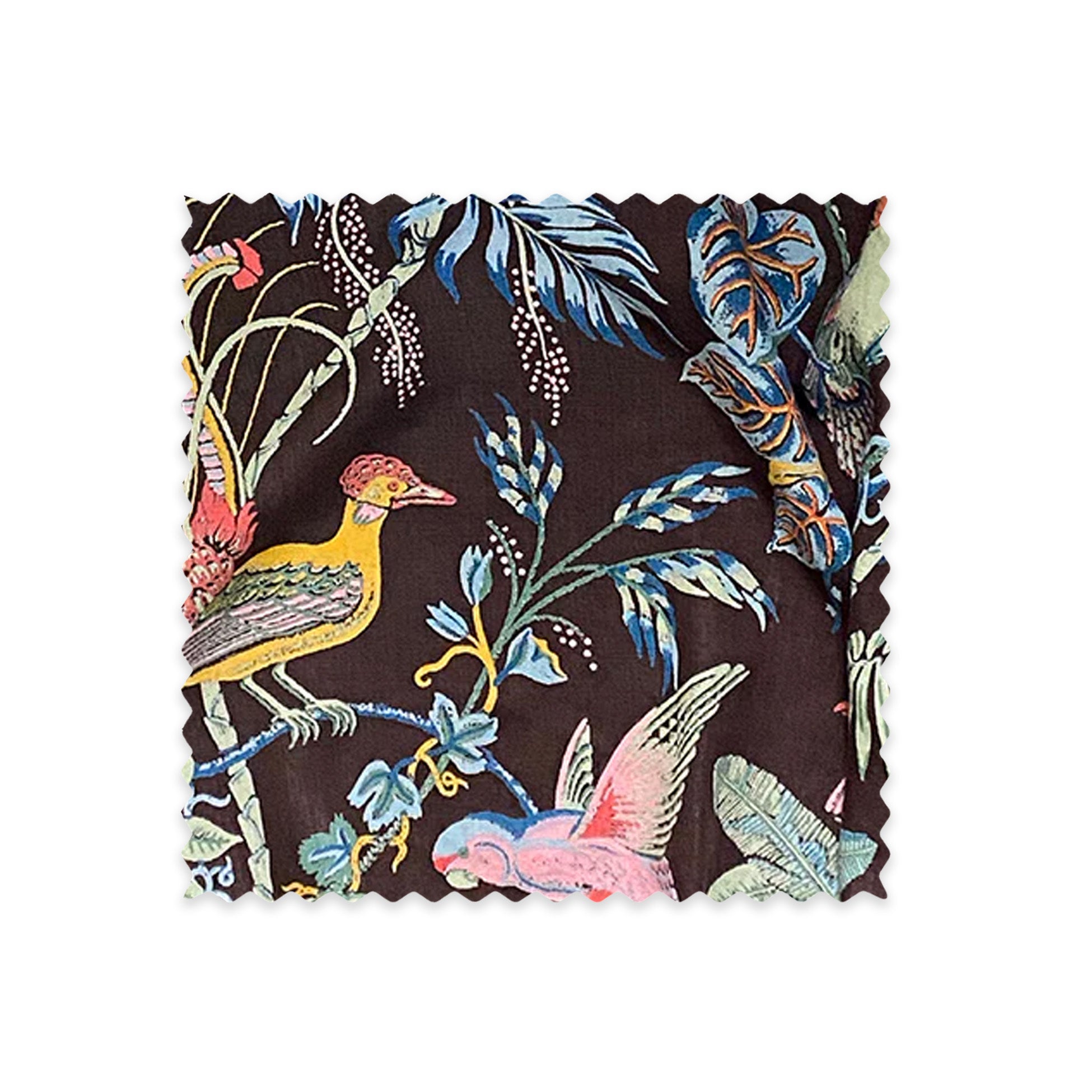 Paradise Cocoa Linen Swatch