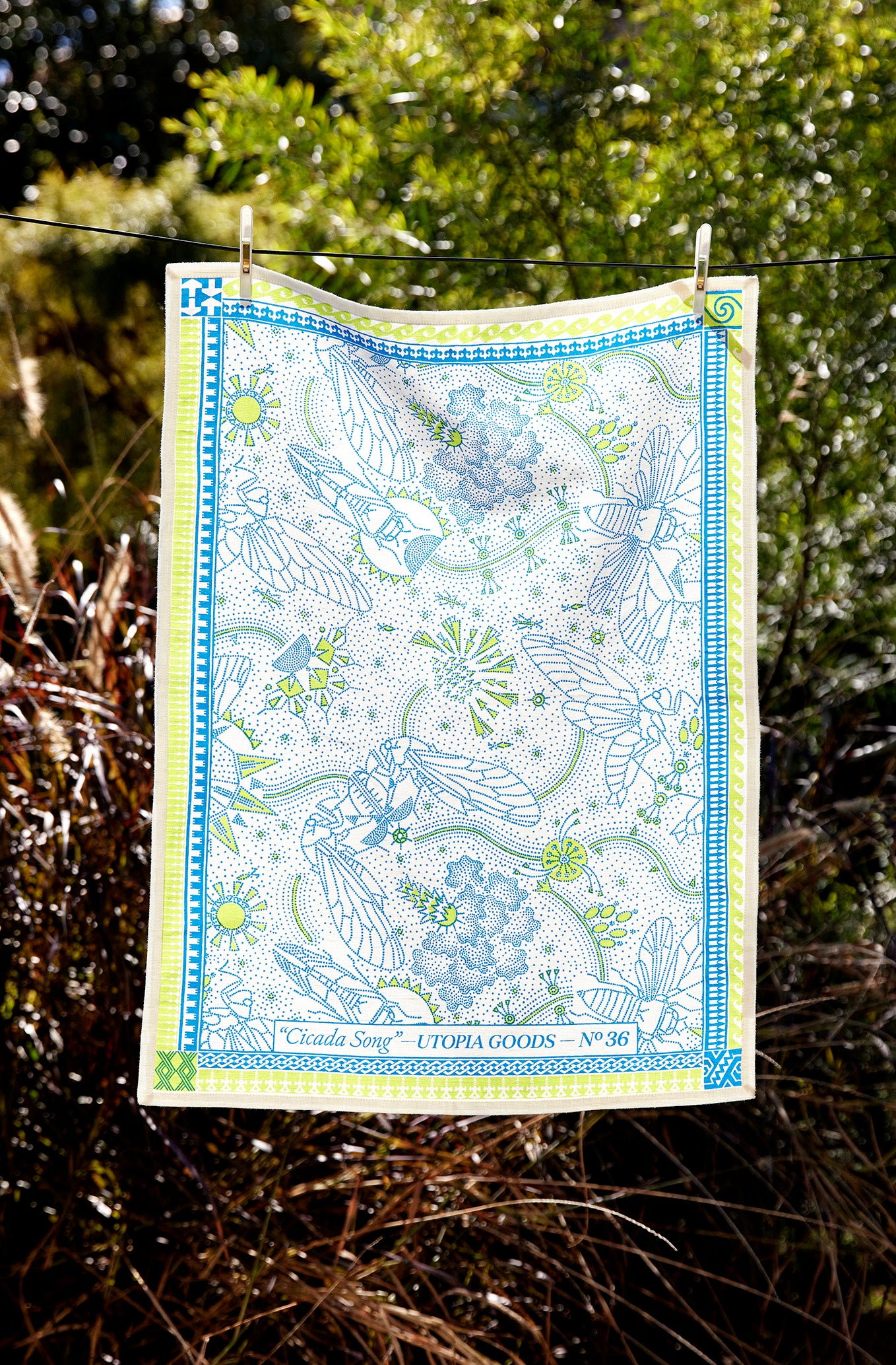 Cicada Milkyway Tea Towel No. 36