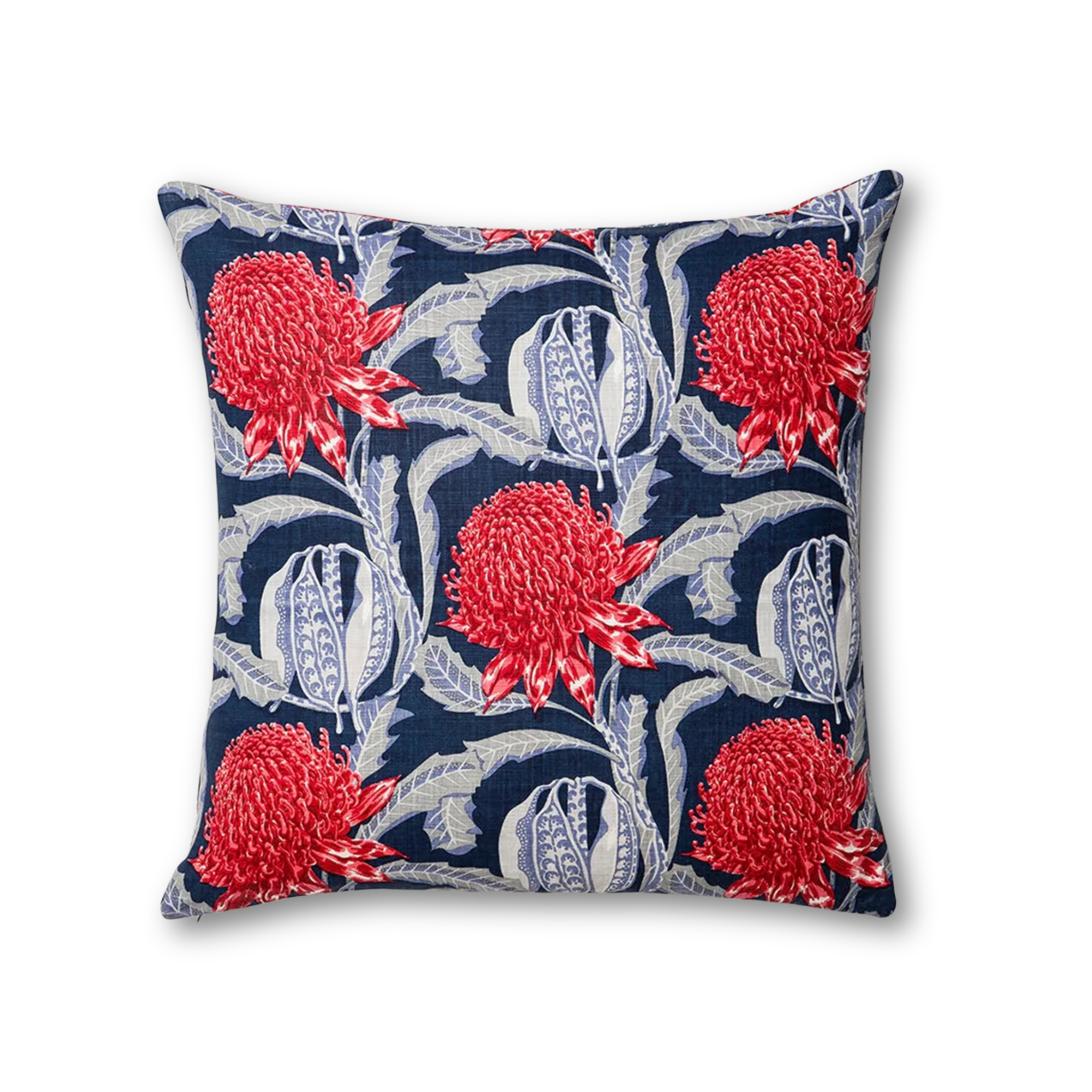 State of Waratah Heritage Large Cushion Cover