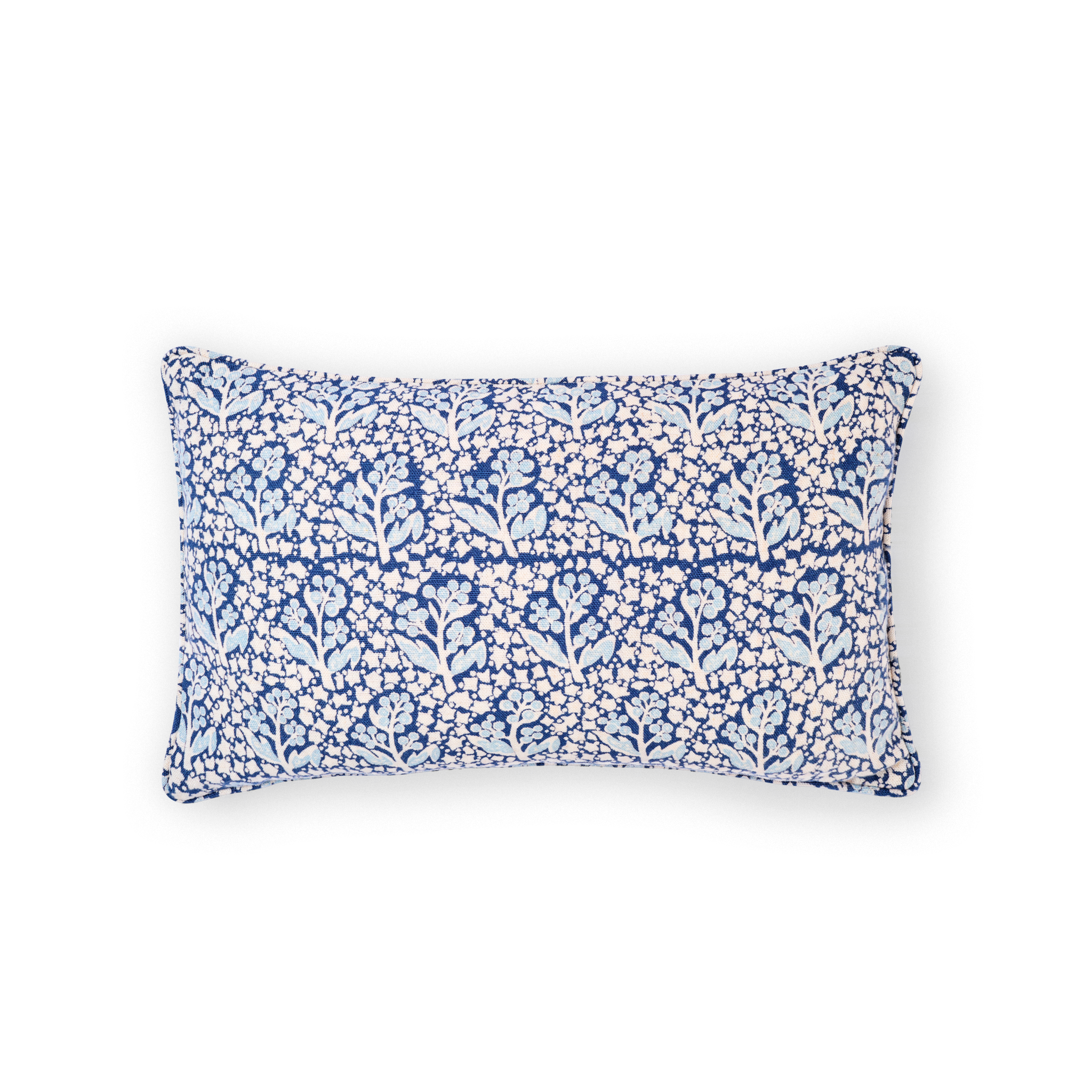Acacia Blue Bolster Cushion Cover