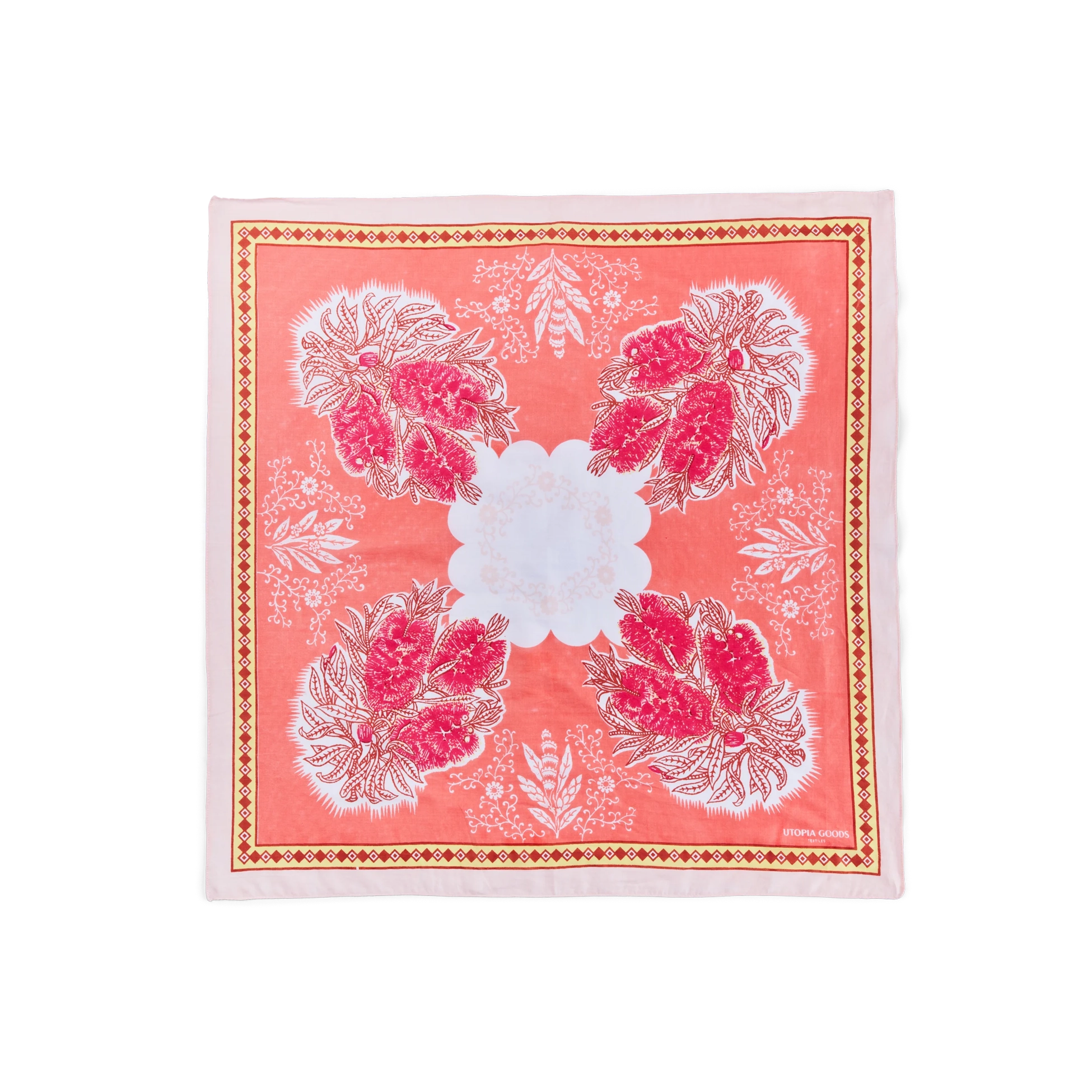 Bottlebrush Rose Bandana