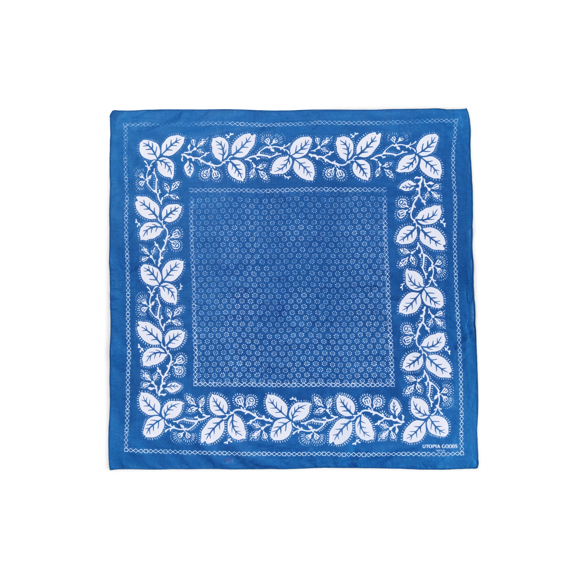 Gum Navy Cotton Bandana