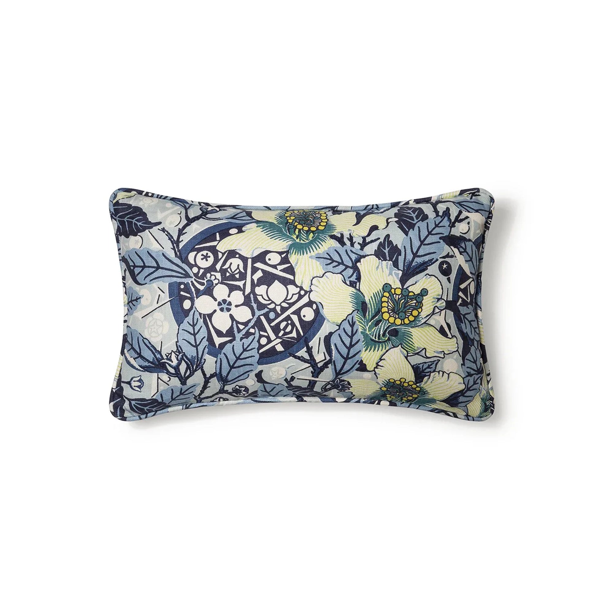 Hibiscus Ocean Custom Cushion Cover