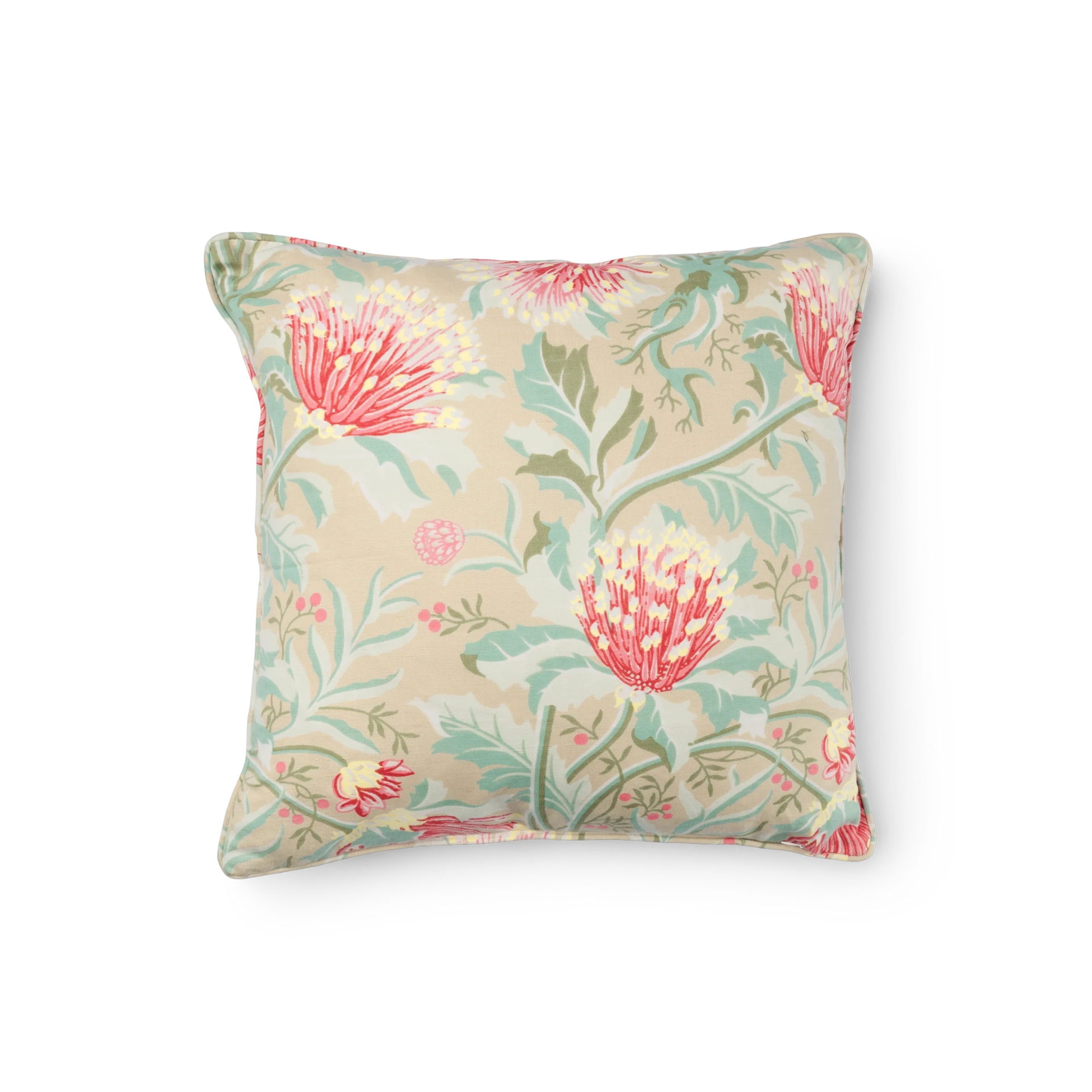 Matchstick Banksia Earth Medium Cushion Cover