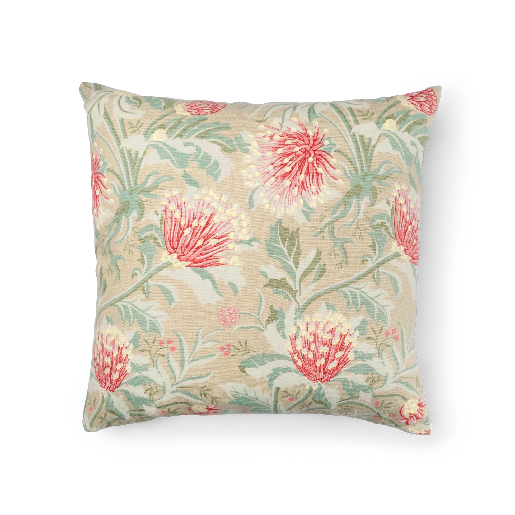 Matchstick Banksia Earth Large Cushion Cover