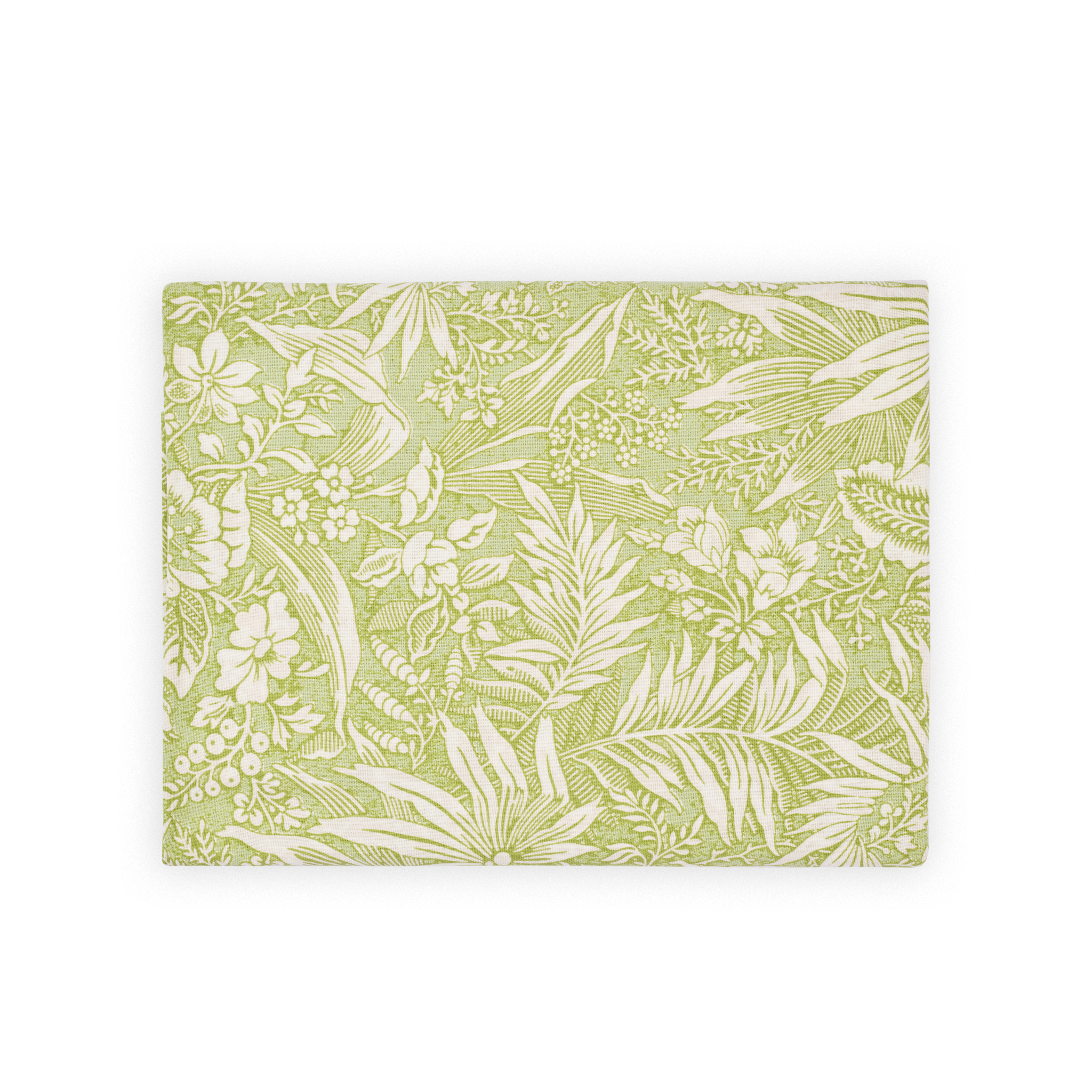 Palm Grove Green Tablecloth