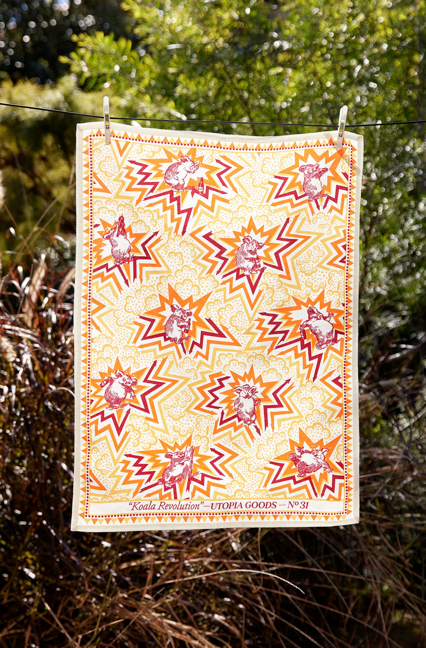 Koala Revolution Tea Towel No. 31
