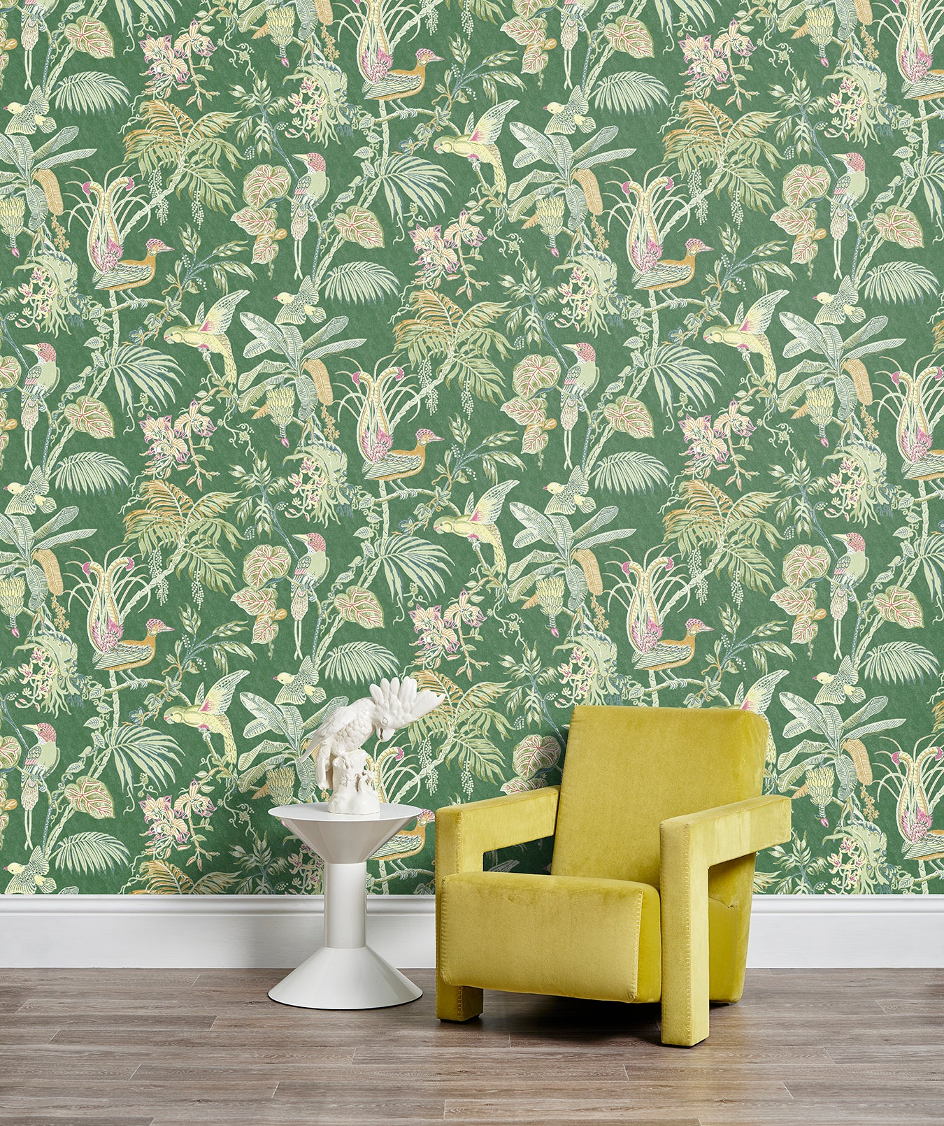 Paradise Green Wallpaper