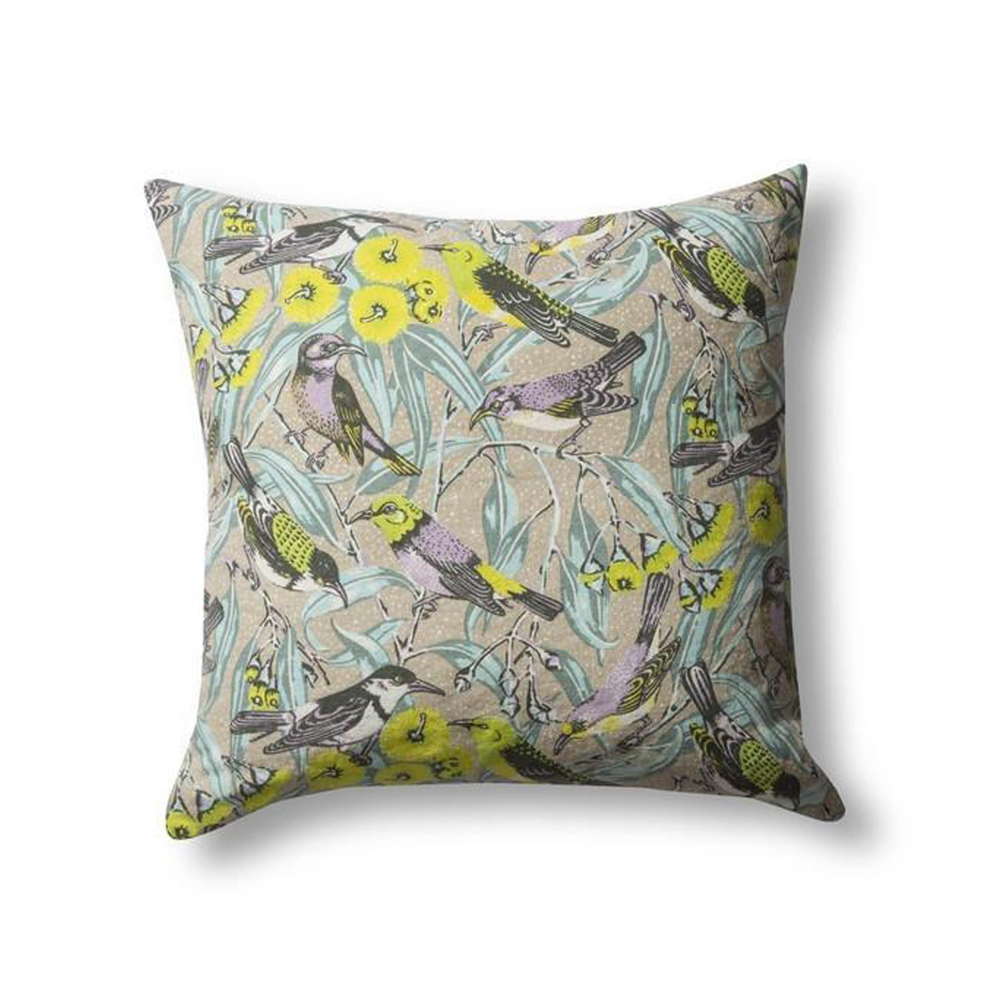 Flowering Gum Beige Custom Cushion Cover