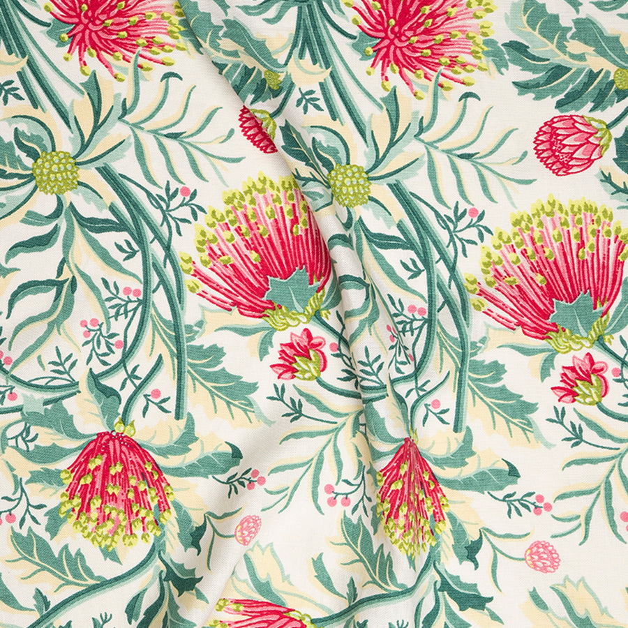 Matchstick Banksia Pink Furnishing Linen