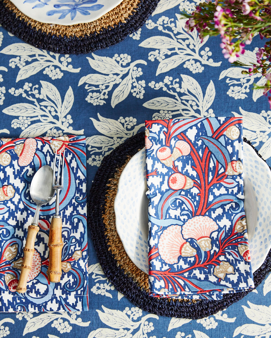 Gum Blue Napkins Set (2)