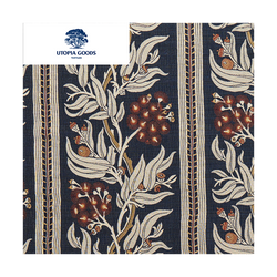 Gum Blossom Navy Performance Swatch