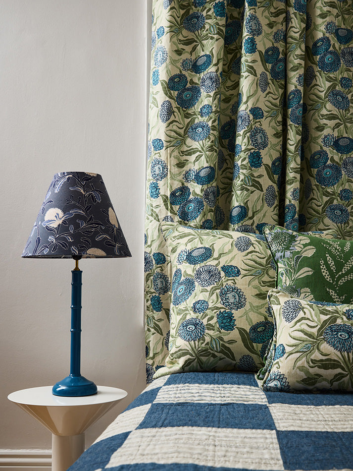 Everlasting Blue Bolster Cushion Cover