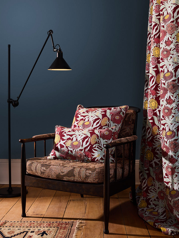 Everlasting Claret Furnishing Linen