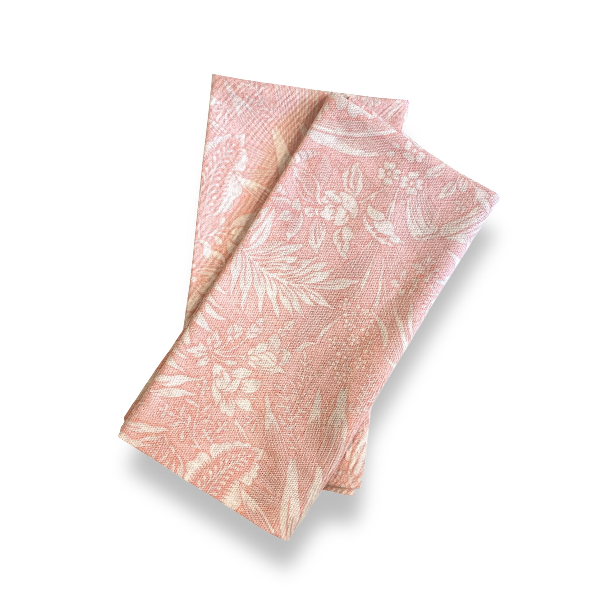 Palm Grove Pink Napkin Set (2)