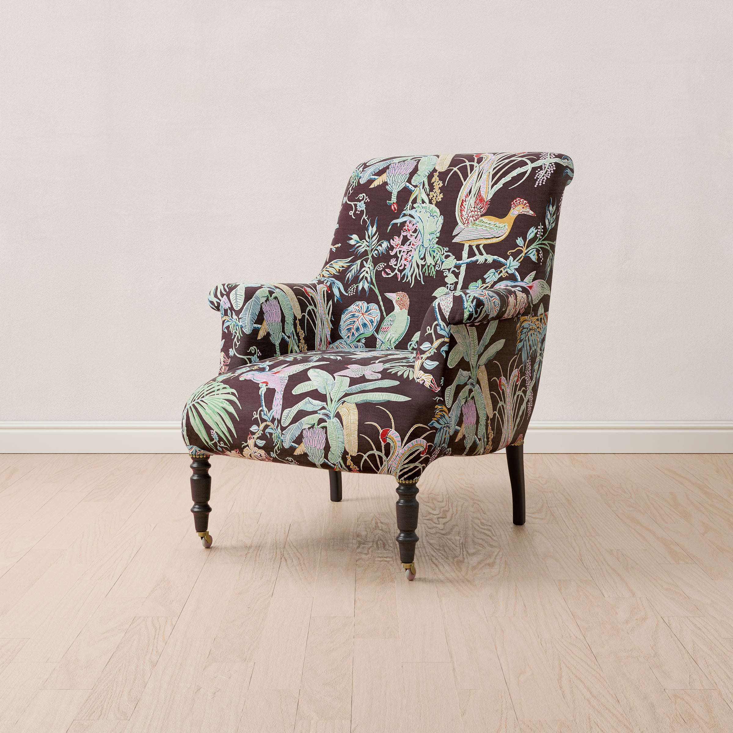 Parlour Chair - Linen Fabric