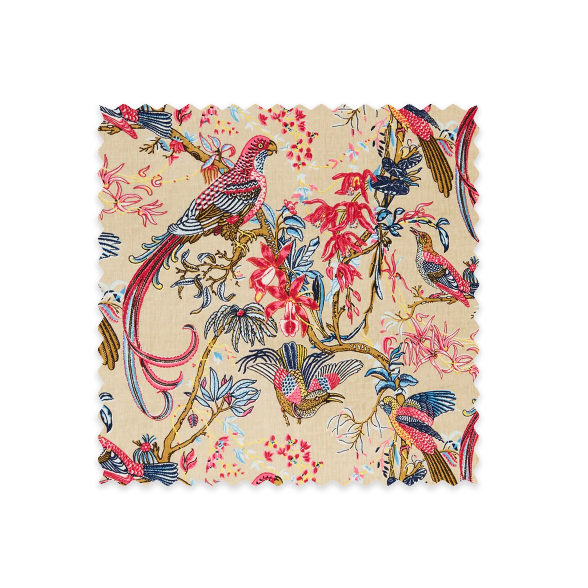 Utopia Exotica Natural Linen Swatch