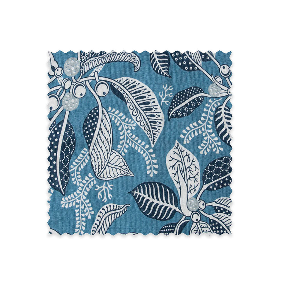 Fig Blue Linen Swatch