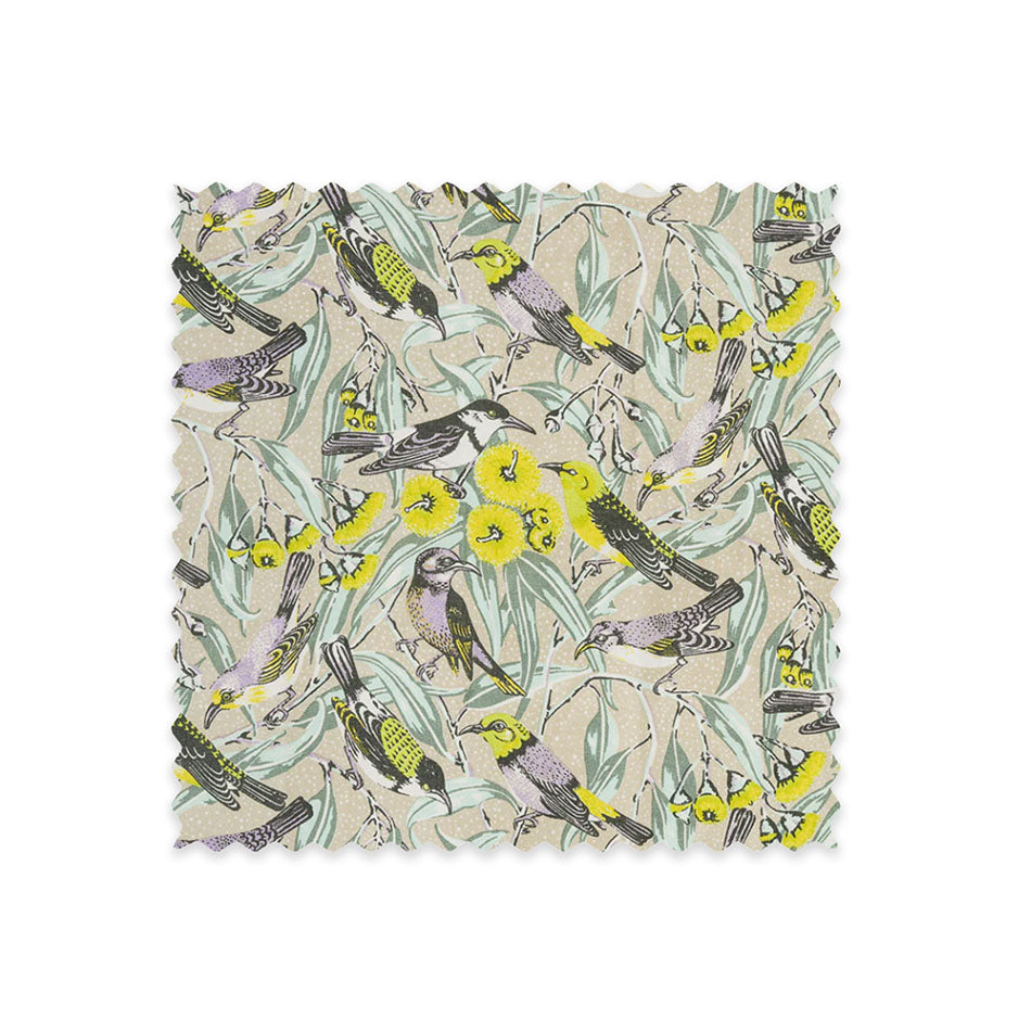 Flowering Gum Beige Linen Swatch