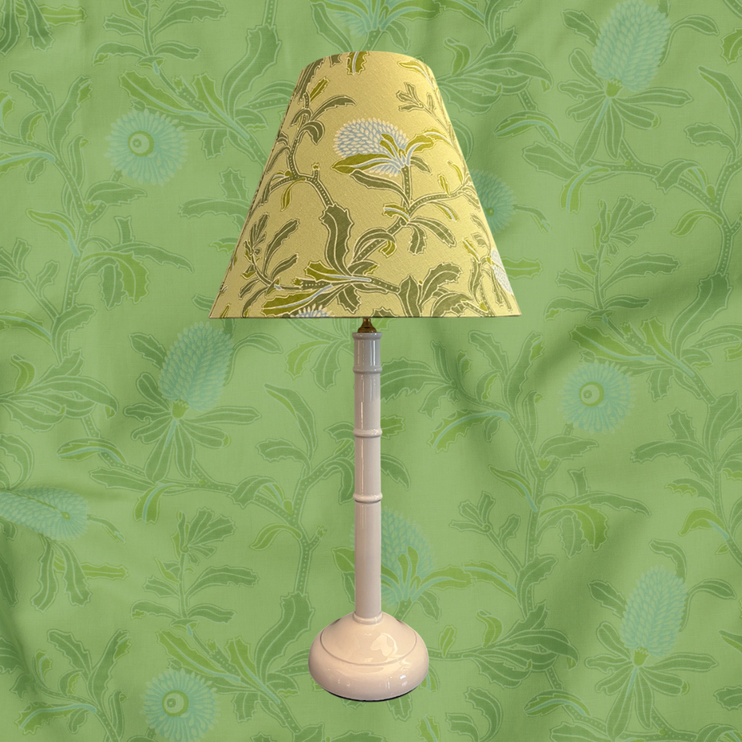 Cream Candlestick Lampbase