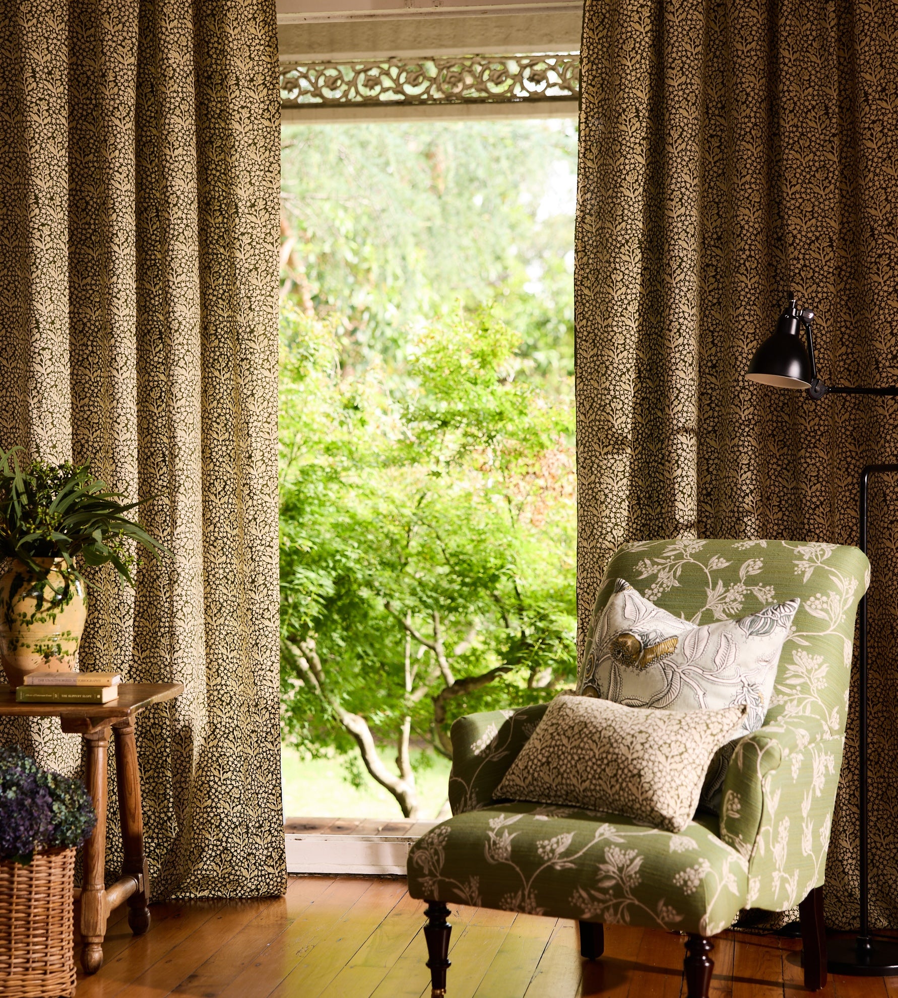 Acacia Olive Furnishing Linen