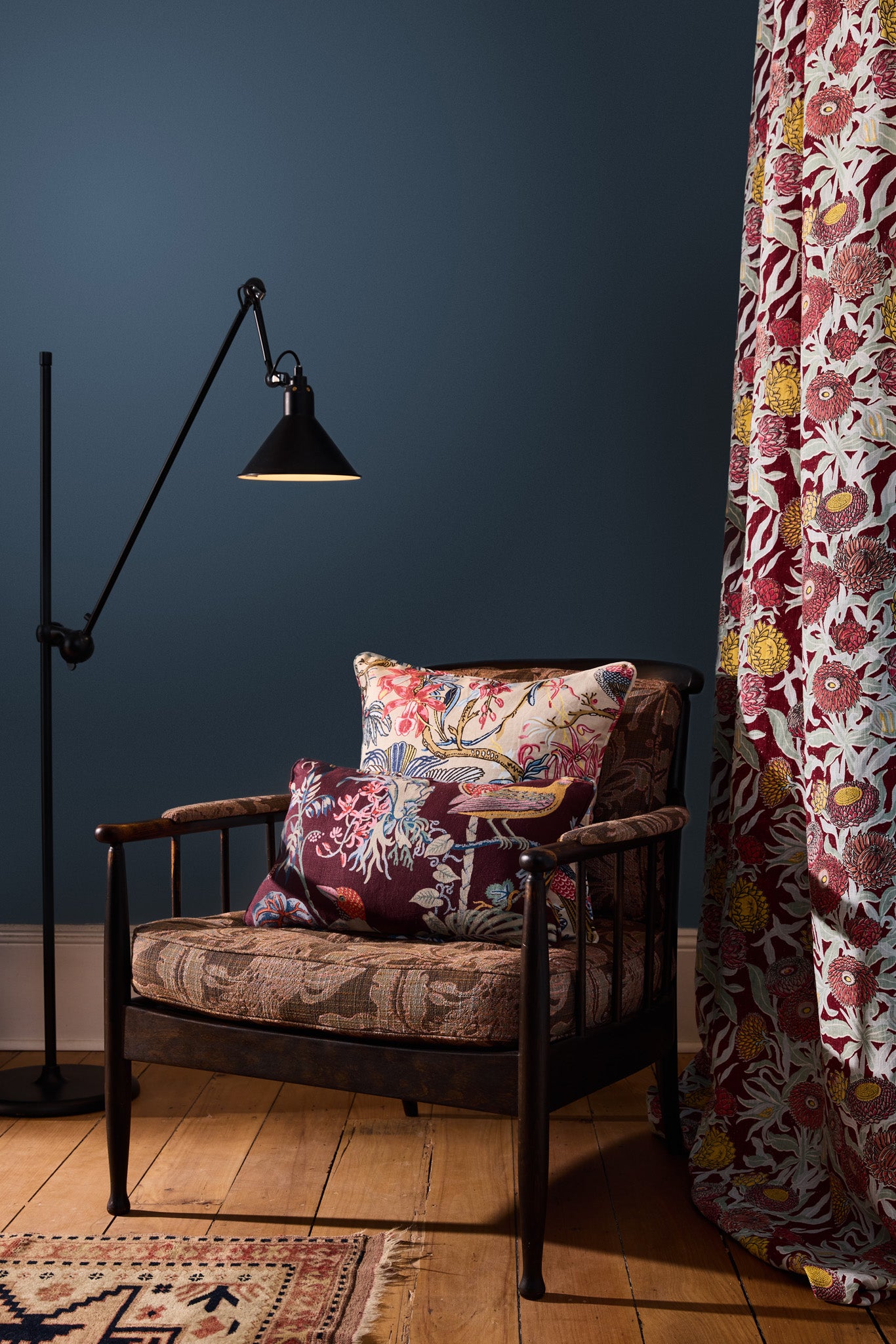 Paradise Cocoa Bolster Cushion Cover Unpiped