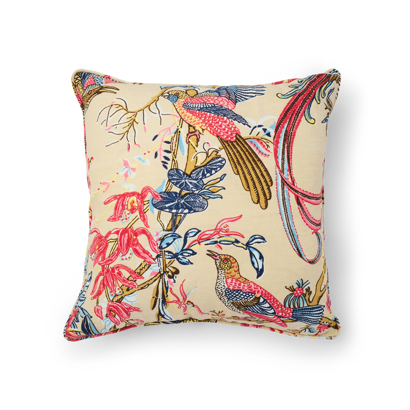 UtopiaGoods-Exotica-Cushion50-Birds-Animals-AustralianDesign