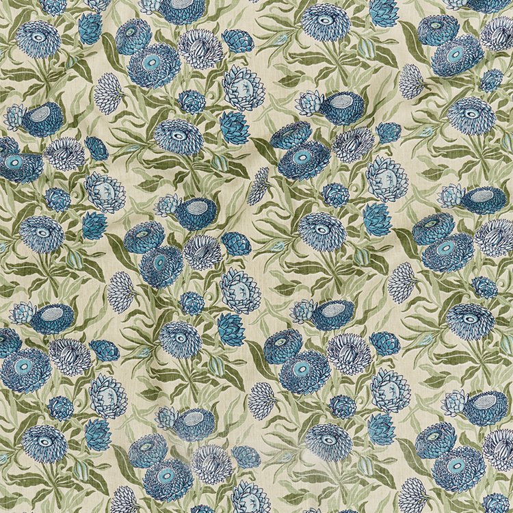 Everlasting Blue Furnishing Linen