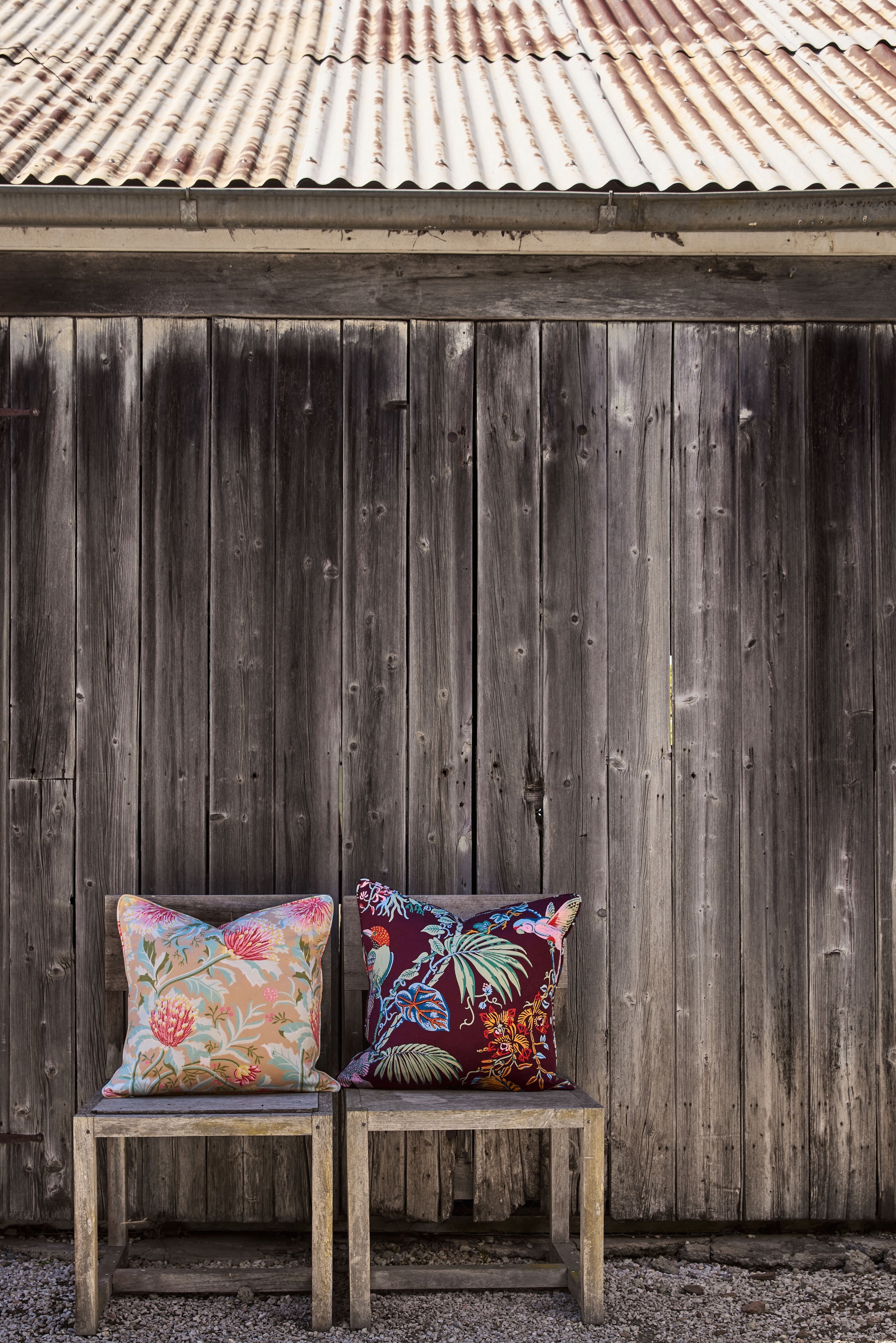 Paradise Cocoa Medium Cushion Cover (UP)