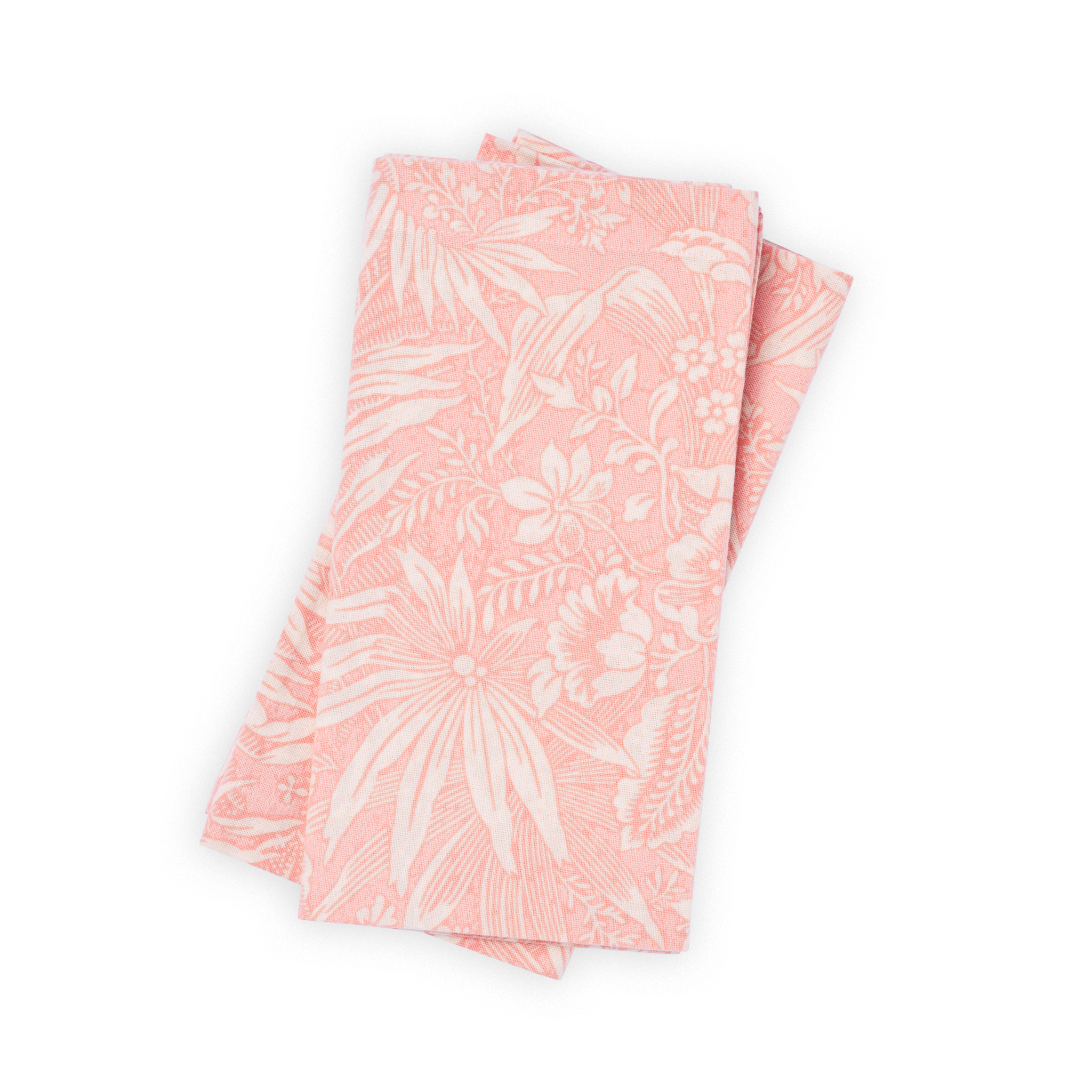 Palm Grove Pink Napkin Set (2)
