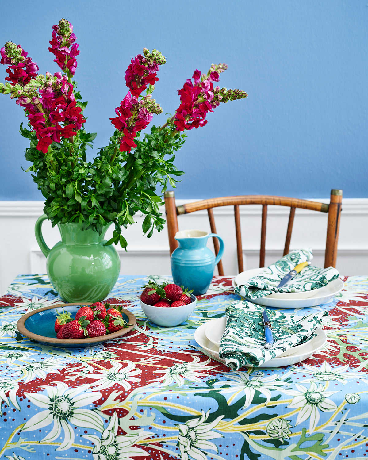 Flannel Flower Tablecloth