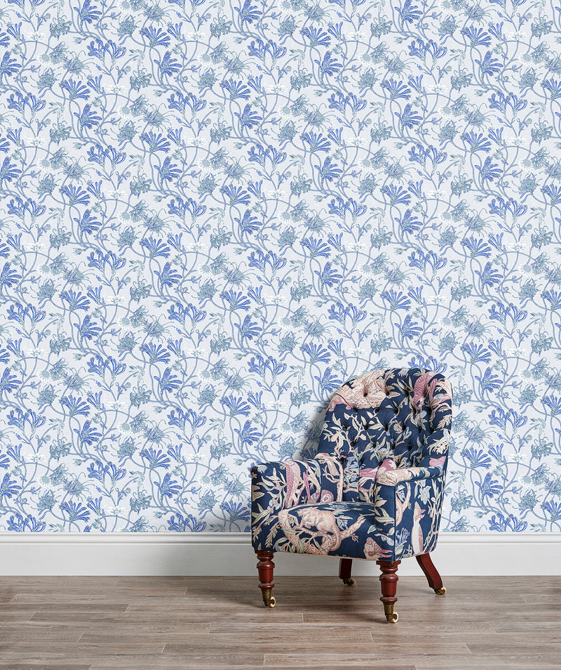 Meadow Blue Wallpaper