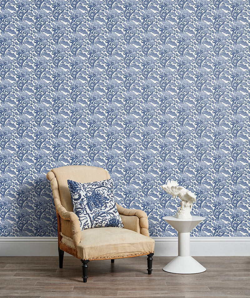 Waratah Blue Wallpaper