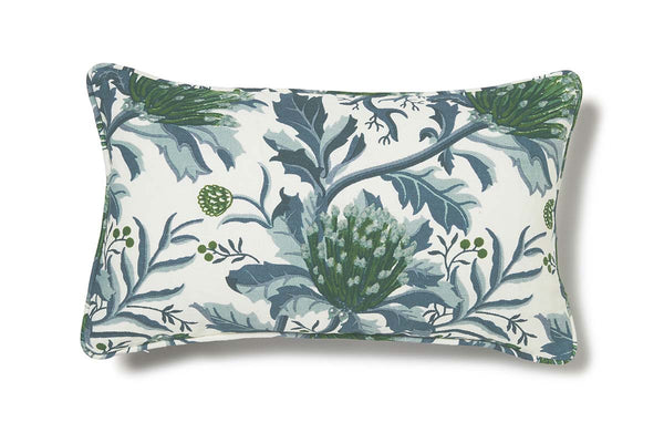 Matchstick Banksia Blue 12"x20" Cushion Cover