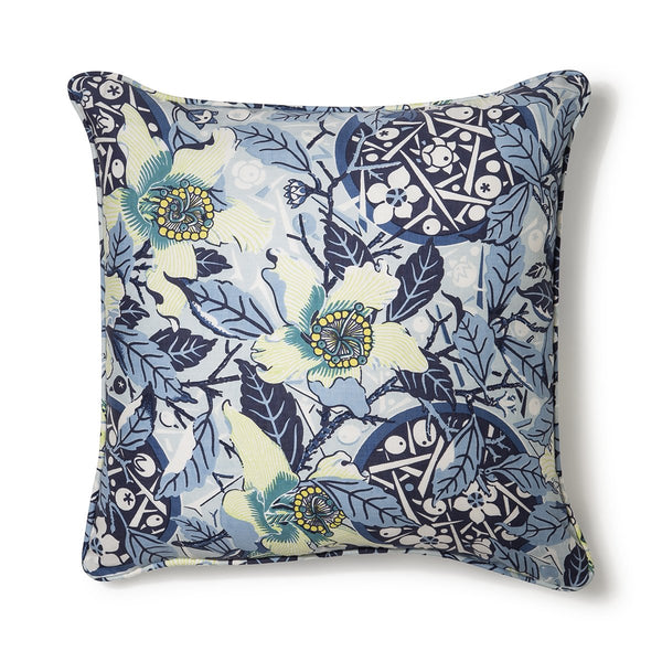 Native Hibiscus Ocean 50x50 Cushion Cover