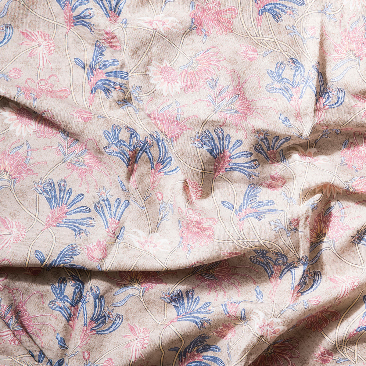 Native Meadow Stone Furnishing Fabric