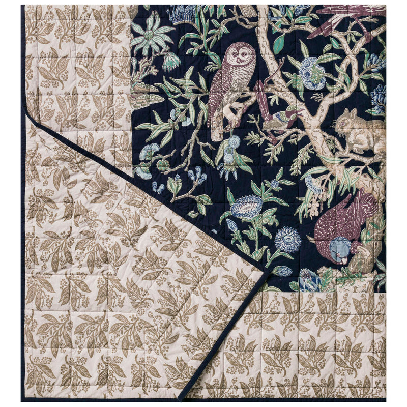 Limited Edition Tree of Life Poplin Queen Quilt