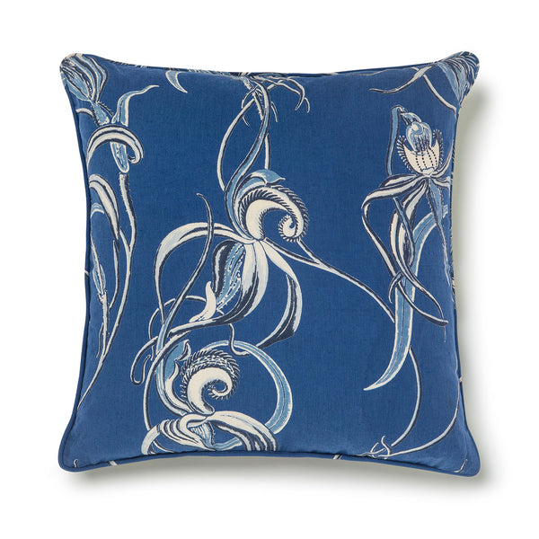 Native Orchid Blue 20"x20" Cushion Cover