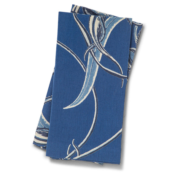 Native Orchid Blue Napkins