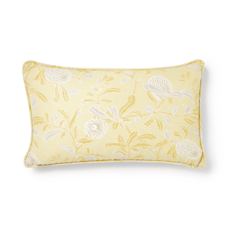 Silver Banksia Sand 12"x20" Cotton Linen Cushion Cover