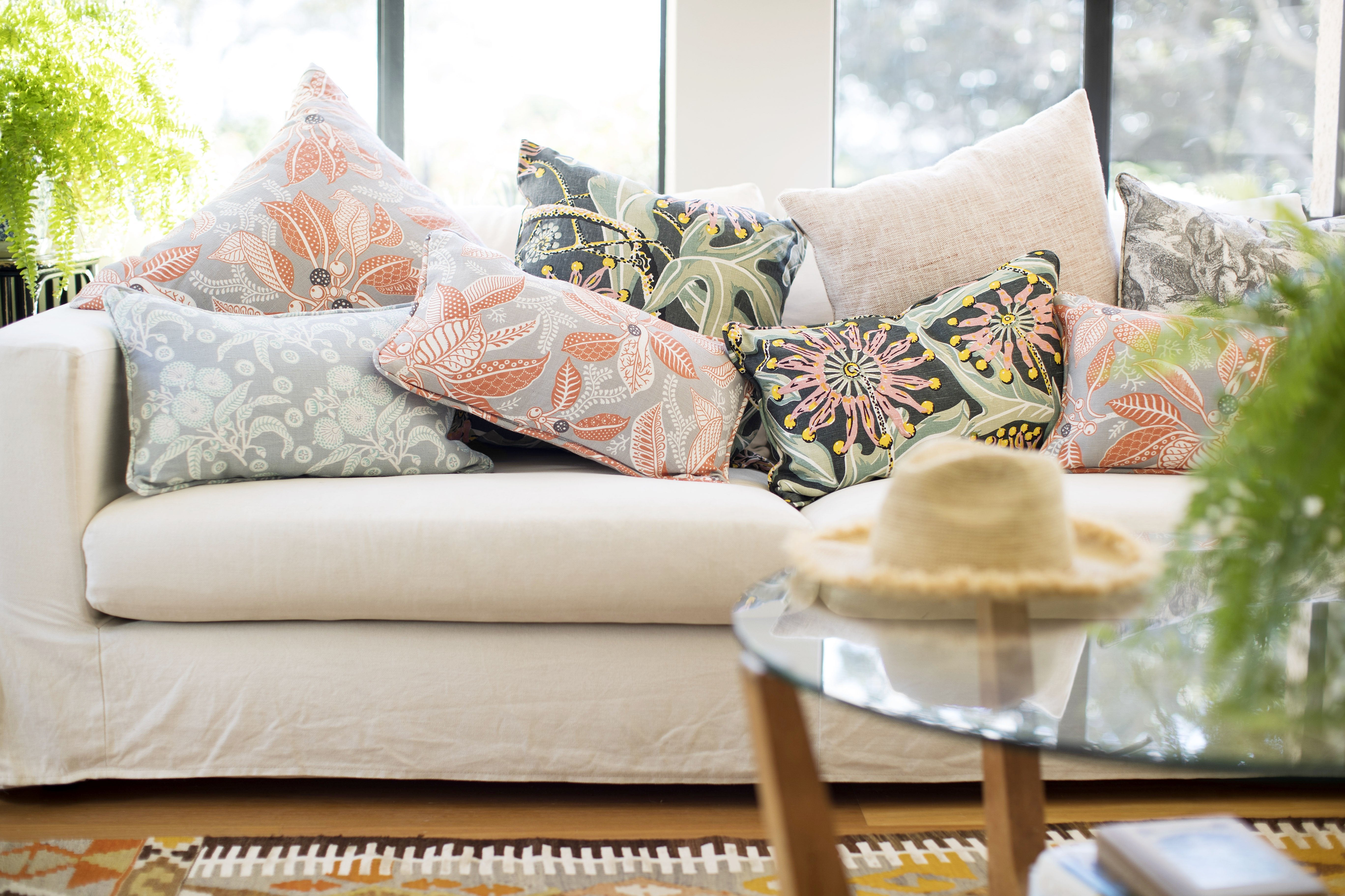 Firewheel Earth Medium Cushion Cover